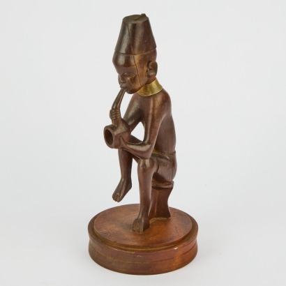 A Mid-Century Carved Figure