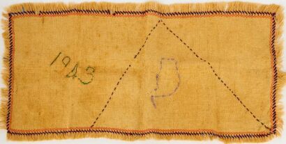A WWII Trench Art Tapestry From The Egyptian Campaign