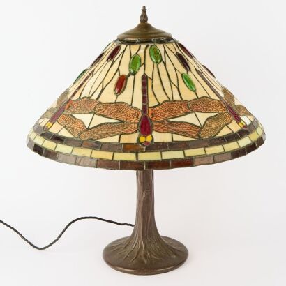 A Tiffany Style Lamp