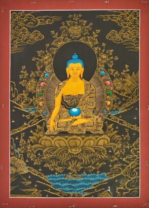 A Chinese Tibetan Thangka