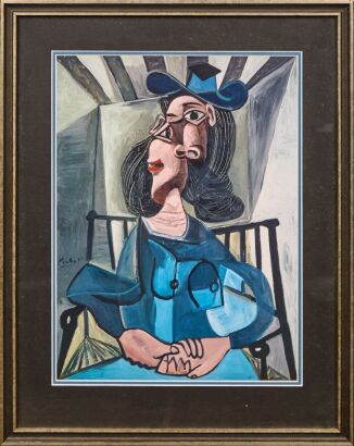 A Vintage Framed Picasso Print