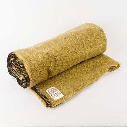 A Vintage New Zealand Woollen Camping Blanket
