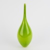 A Peter Collis Stem Vase in Green