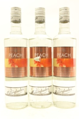 (3) Everglades Peach Liqueur, New Zealand, 13.9% ABV