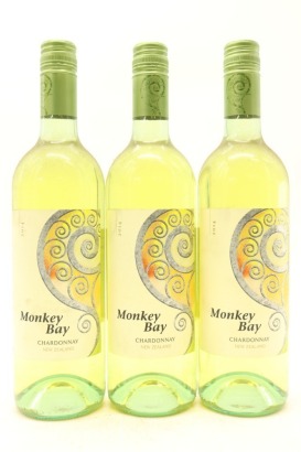 (3) 2014 Monkey Bay Chardonnay, Gisborne