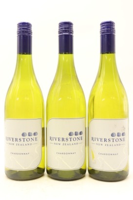 (3) NV Riverstone Chardonnay, New Zealand