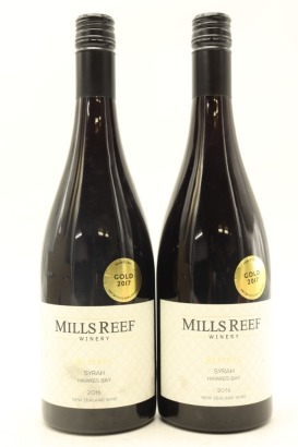 (2) 2016 Mills Reef Reserve Syrah, Gimblett Gravels