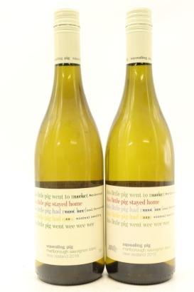 (2) 2016 Squealing Pig Sauvignon Blanc, Marlborough