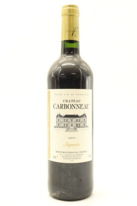(1) 2011 Chateau Carbonneau Cuvee 'Sequoia', Sainte-Foy Cotes de Bordeaux
