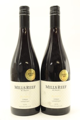 (2) 2016 Mills Reef Reserve Syrah, Gimblett Gravels
