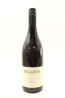 (1) 2016 Mills Reef Syrah, Hawke's Bay