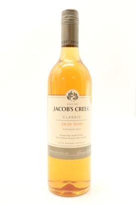 (1) 2016 Jacob's Creek Classic Crisp Rose, South Eastern Australia