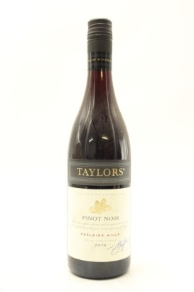(1) 2016 Taylors Pinot Noir, Adelaide