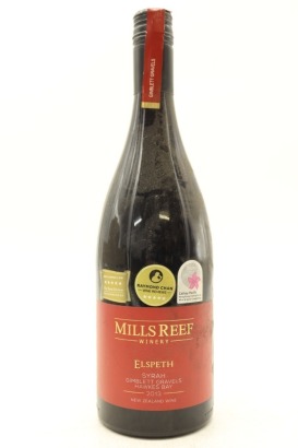 (1) 2013 Mills Reef Elspeth Syrah, Gimblett Gravels