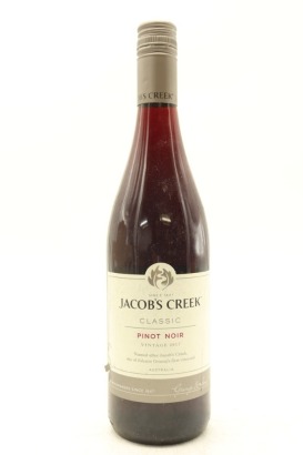 (1) 2017 Jacob's Creek Classic Pinot Noir, South Eastern Australia