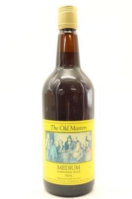 (1) The Old Masters Medium Fortified Wine, New Zealand, 17% ABV