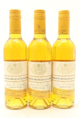 (3) 2014 Brown Brothers Explorer Series Orange Muscat & Flora, Victoria, 375ml