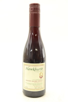 (1) NV Hawkhurst Estate Late Harvest Rouge Dessert Malbec Rouge, Napier, 375ml