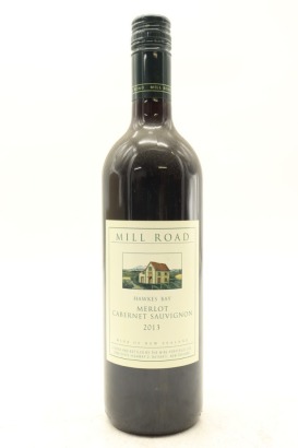 (1) 2013 Mill Road Merlot - Cabernet Sauvignon, Hawke's Bay