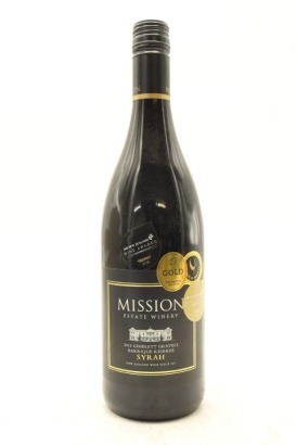 (1) 2015 Mission Estate Winery Barrique Reserve Syrah, Gimblett Gravels