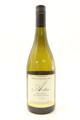 (1) 2012 Astin Vineyards Sauvignon Blanc, Wairarapa