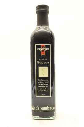 (1) Kings Black Sambuca Liqueur, New Zealand, 500ml, 40% ABV