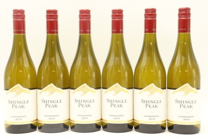 (6) 2018 Shingle Peak Chardonnay, Marlborough