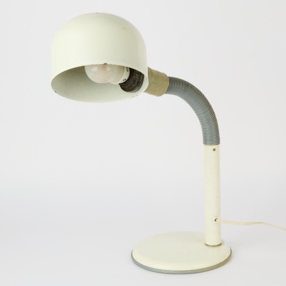 A Large Goose Neck Lamp