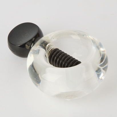 A Dana Plast Clear Acrylic and Plastic Nutcracker. Made in Denmark, Stig J&oslash;rgensen