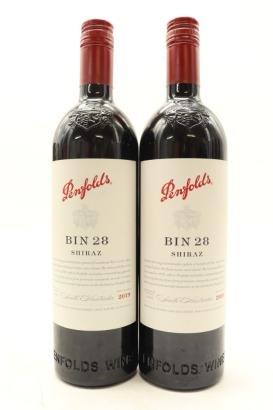 (2) 2019 Penfolds Bin 28 Kalimna Shiraz, South Australia [JR17] [WS93]