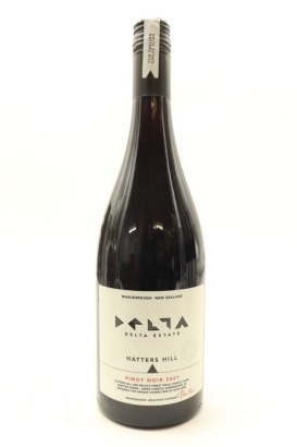 (1) 2021 Delta Estate Hatters Hill Pinot Noir, Marlborough