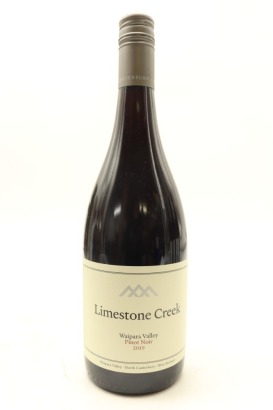 (1) 2019 Limestone Creek Pinot Noir, Waipara