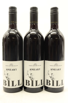 (3) 2022 Sneaky Bill Merlot, Hawke's Bay