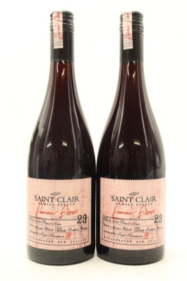 (2) 2022 Saint Clair Pioneer Block 23 Master Block Pinot Noir, Marlborough