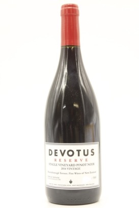 (1) 2014 Devotus Reserve Single Vineyard Pinot Noir, Martinborough [JR16.5] [BC98]