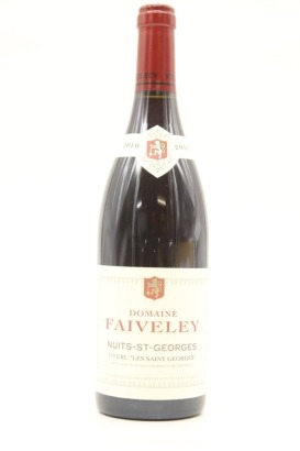 (1) 2010 Domaine Faiveley Les Saint-Georges, Nuits-Saint-Georges Premier Cru