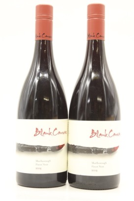 (2) 2014 Blank Canvas Wines Pinot Noir, Marlborough [JR16.5] [BC96]