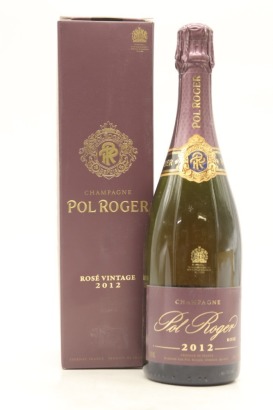 (1) 2012 Pol Roger Brut Rose, Champagne (GB)