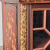 An Oriental Red-lacquer and Gilt-carved glass Two-door Cabinet - 8
