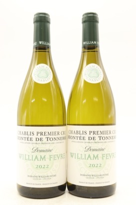 (2) 2022 William Fevre Montee de Tonnerre, Chablis Premier Cru [JR 16.5]