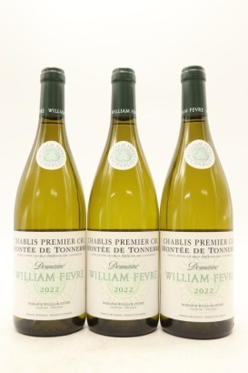 (3) 2022 William Fevre Montee de Tonnerre, Chablis Premier Cru [JR 16.5]