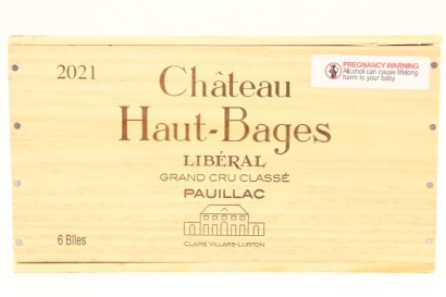 (6) 2021 Chateau Haut-Bages Liberal, Pauillac (OWC) [JR16]