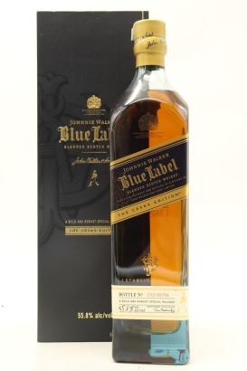 (1) Johnnie Walker Blue Label 'The Casks Edition' Blended Scotch Whisky, 1000ml, 55.8% ABV (GB)