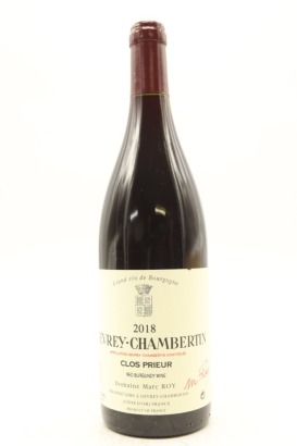 (1) 2018 Domaine Marc Roy Clos Prieur, Gevrey-Chambertin Premier Cru [JR16.5]