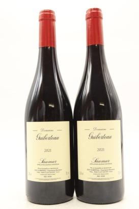 (2) 2021 Domaine Guiberteau Saumur Rouge, Loire
