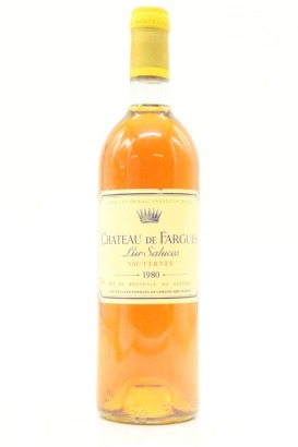 (1) 1980 Chateau de Fargues, Sauternes