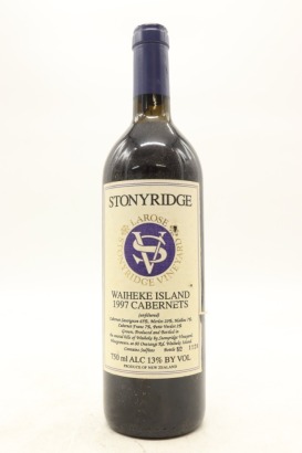 (1) 1997 Stonyridge Vineyard Larose, Waiheke Island