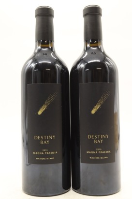 (2) 2015 Destiny Bay 'Magna Praemia', Waiheke Island