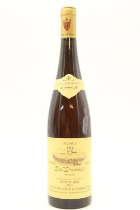 (1) 2005 Domaine Zind-Humbrecht Pinot Gris Clos Windsbuhl Vendange Tardive, Alsace [RP95]