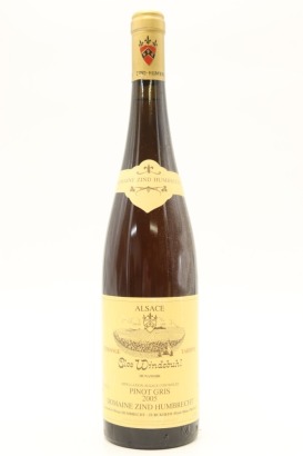 (1) 2005 Domaine Zind-Humbrecht Pinot Gris Clos Windsbuhl Vendange Tardive, Alsace [RP95]